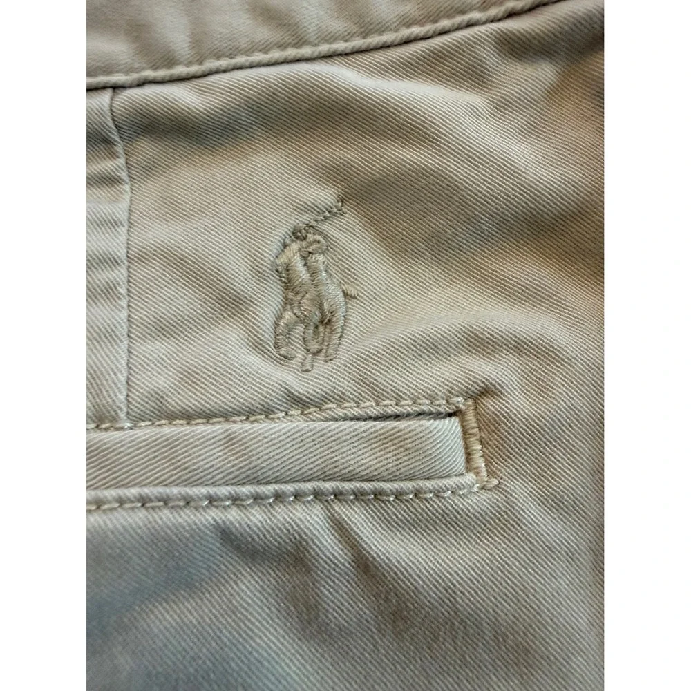 Polo Ralph Lauren Mens Stretch Classic Fit Chino Shorts Tan Khaki Size 50B 50G